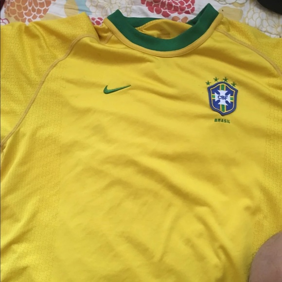 retro brazil jersey